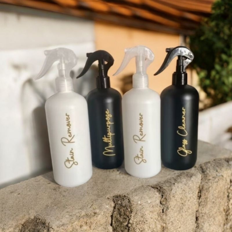 BOTOL REFILL SPRAY TRIGGER N24 VOLUME 500ML BOTOL DOFF FREE STIKER CUTTING GOLD