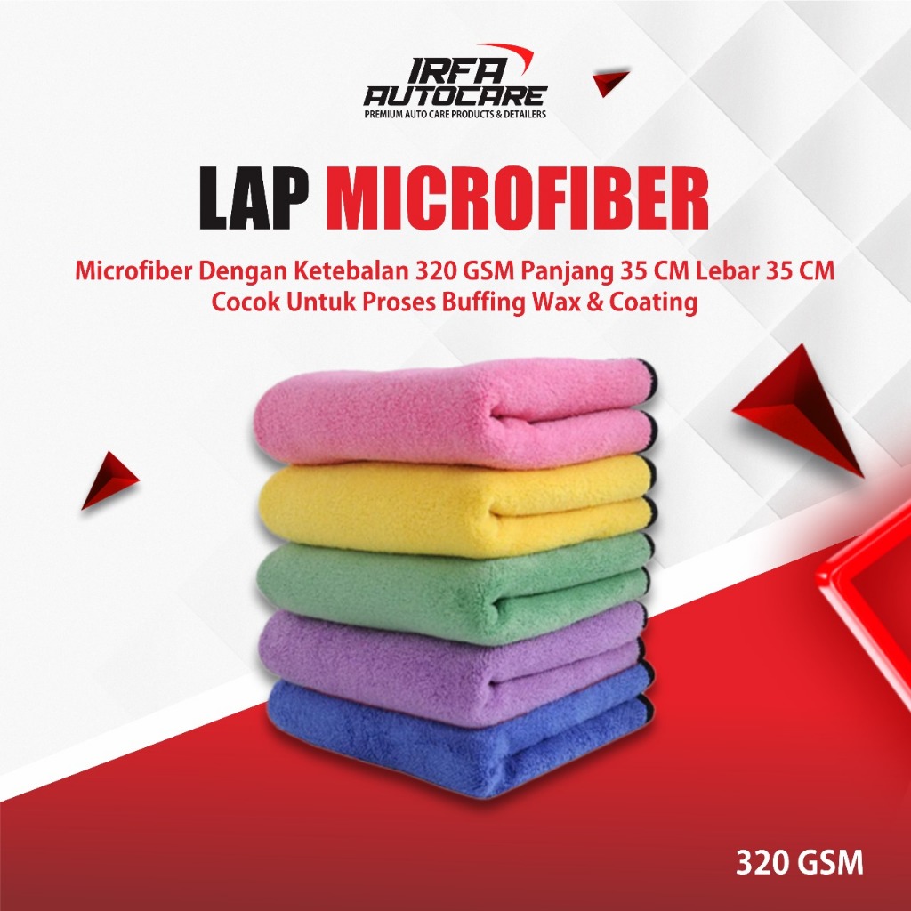 IRFA Autocare Lapis Microfiber 320 GSM