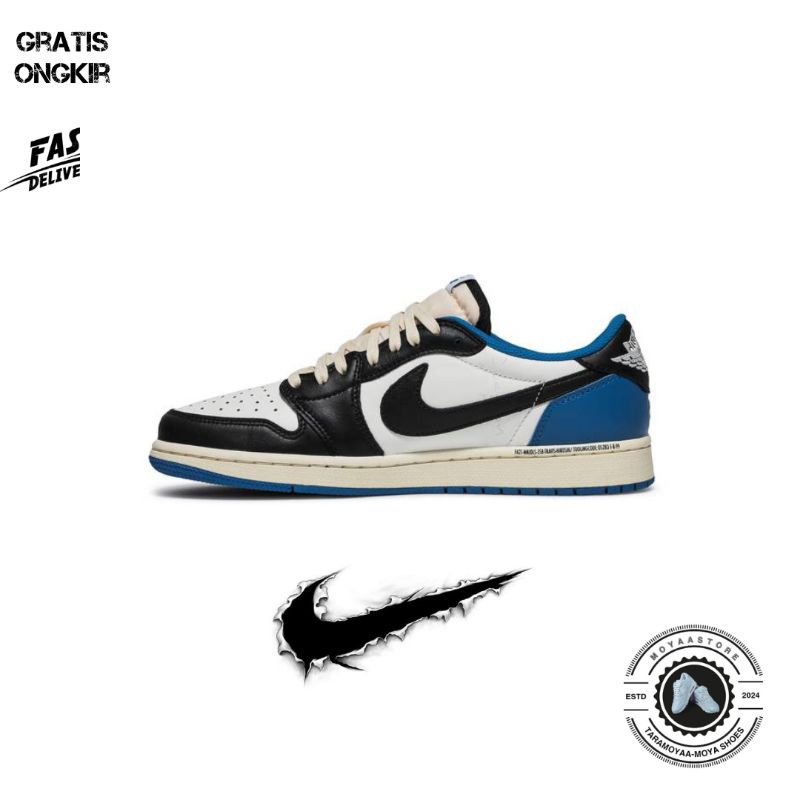 Sepatu nike air jordan travis scott fragment