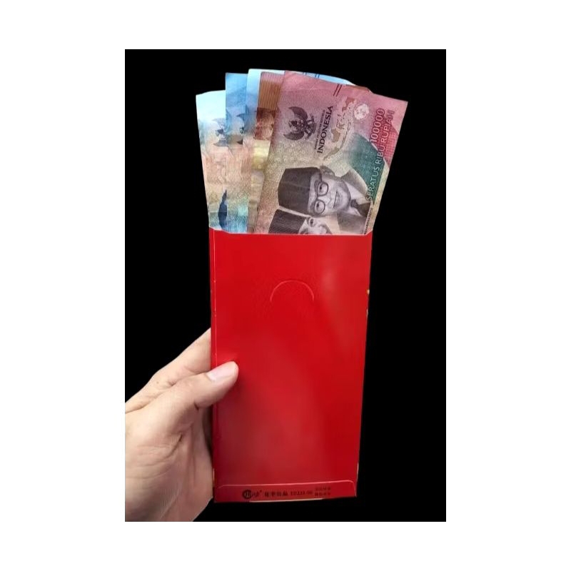 

angpao tulisan hoki barongsai