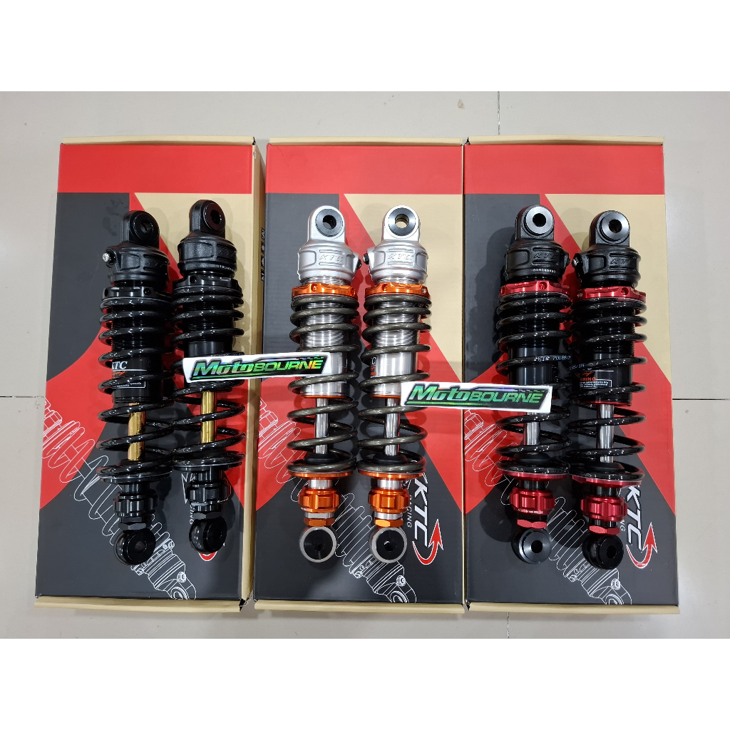 SHOCKBREAKER SHOCK BELAKANG KTC RACING PRO RAZOR 280MM CLICK NON TABUNG DOUBLE SHOCK ORIGINAL