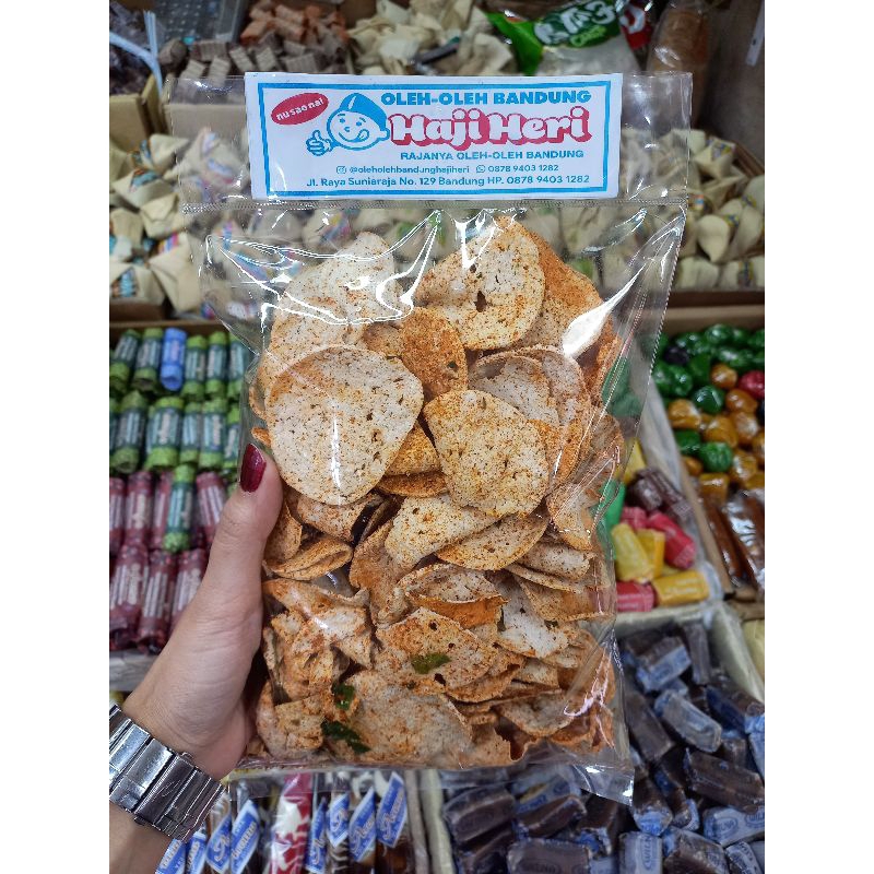 

Ygshop17 Basreng Pedas Gurih Daun Jeruk Isi 250Gram