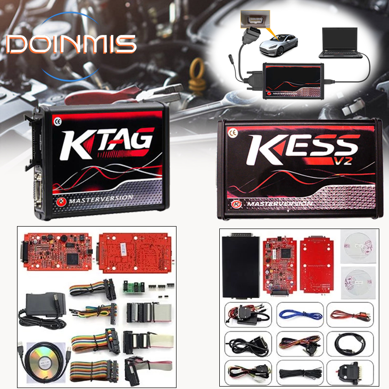 Kess V5.017 Programming Tool Alat Remap ECU KESS KTAG 7.010 Ksuite ECU Programmer Alat Remap Ecu