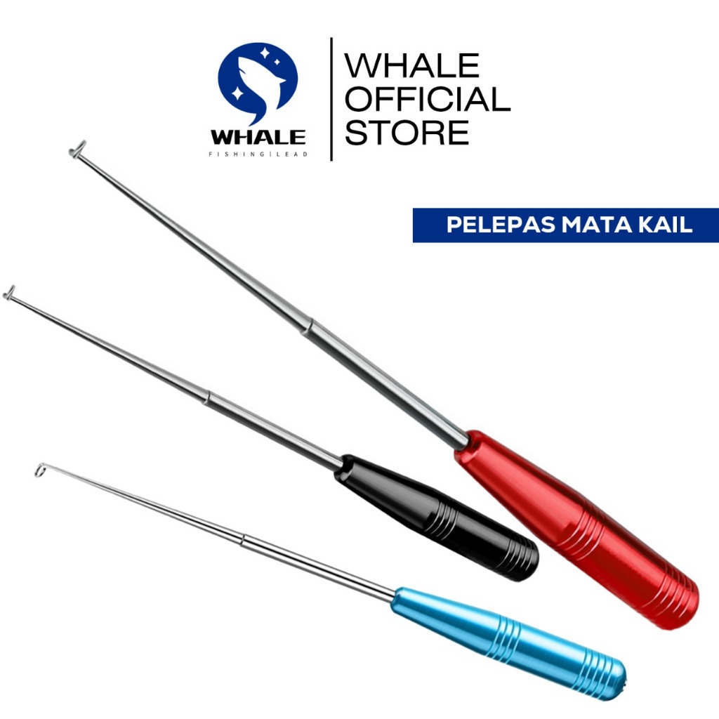 WHALE Alat Pelepas Kail Pancing Hook Remover Pancing Alat Pencungkil Kail Alat Pelepas kail Pada Mul