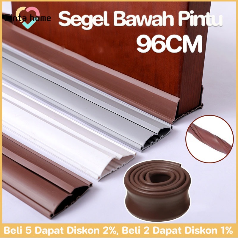 Silikon Penutup Celah Bawah Pintu Alas Pintu Penghalang Debu Kecoa Binatang Suara Pelindung Celah Pi