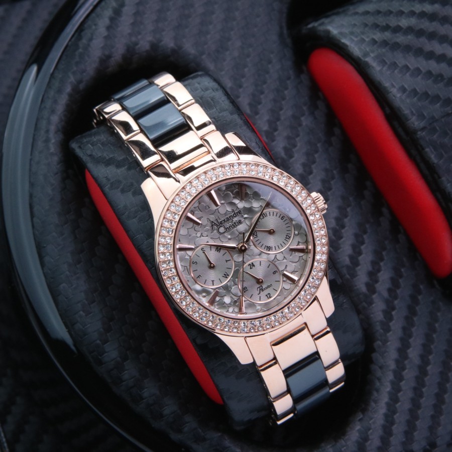 JAM TANGAN WANITA AC ALEXANDRE CHRISTIE 2932 BF ORIGINAL