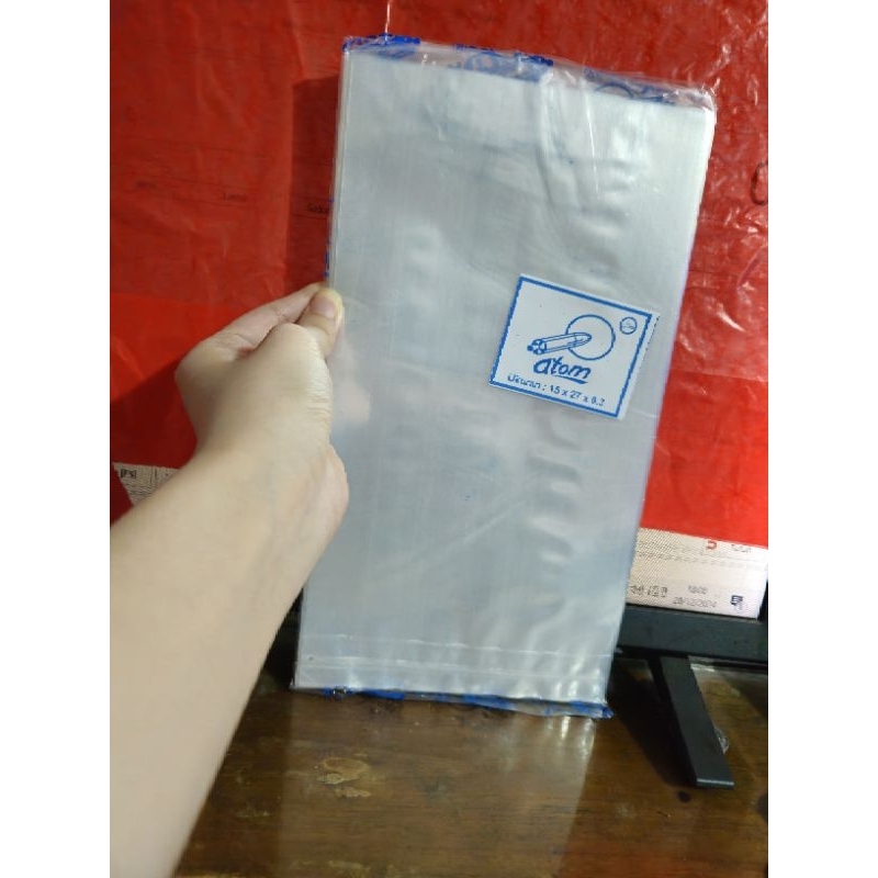 

ATOM PP Plastik Pembungkus 15 x 27 x 0.3 /Pcs