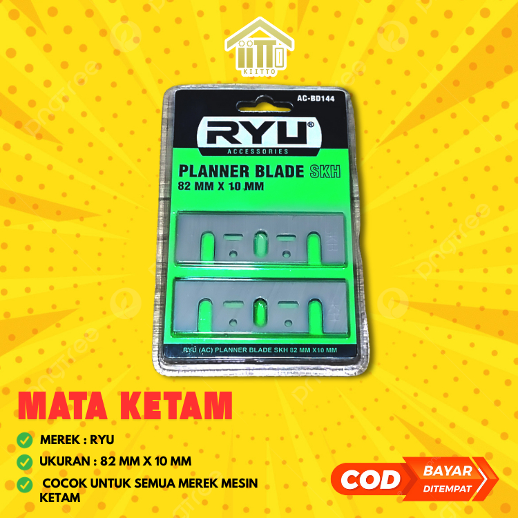 MATA SERUT KETAM RYU / MATA PISAU KETAM HSS PLANER ASAH PISAU SUGU KETAM PASAH RYU