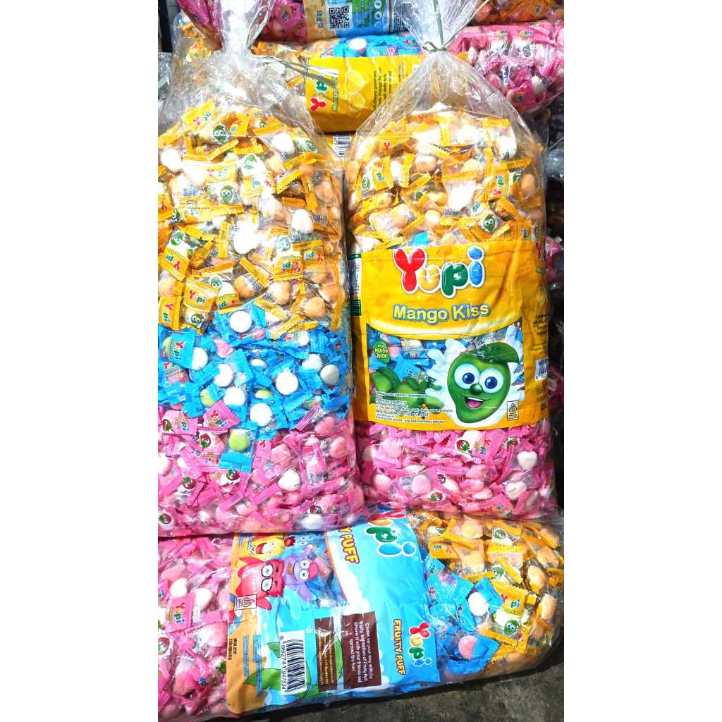 

Permen Yupi Mix 1kg Yupi Mango Kiss Strawberry Kiss Permen Fruity Puff Yupi Varian Mix Permen Hari Raya Yupi Kiss