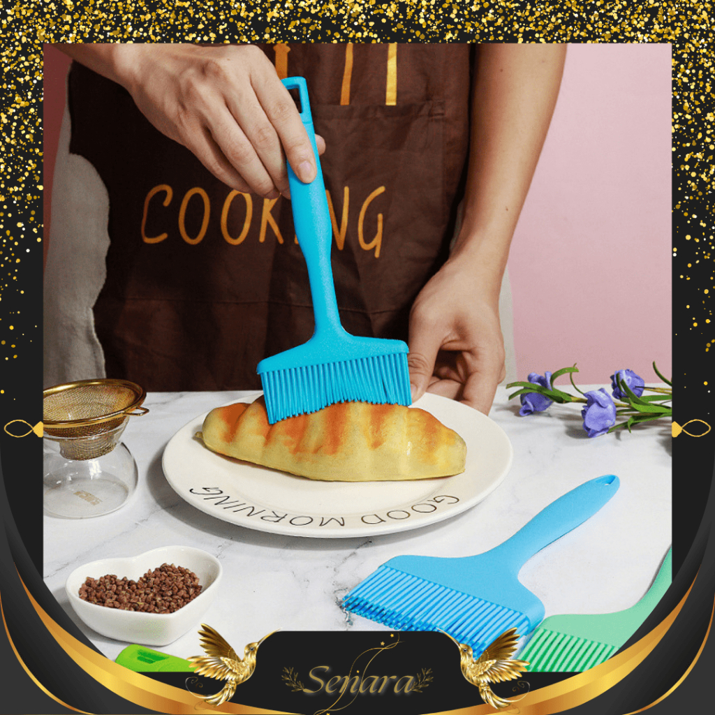 SENARA Kuas Oles Mentega Besar / Kuas Silikon Ukuran Besar / Kuas Full Silikon / Kuas Roti