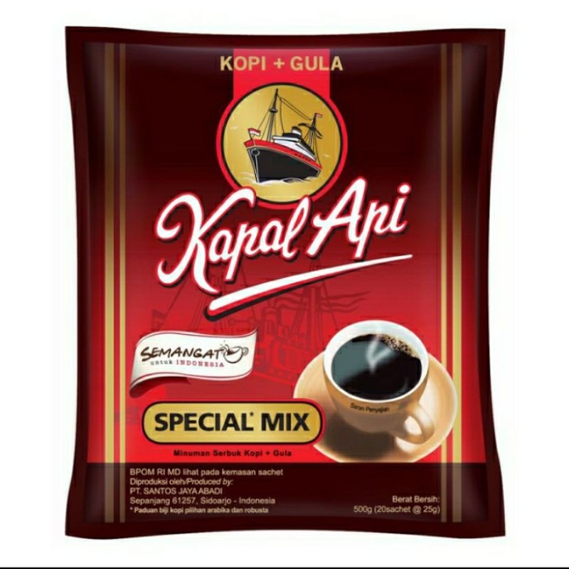 

Kopi Kapal Api Special Mix 10 x 24 gr