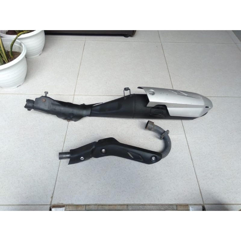 Knalpot Muffler Honda CRF150 CRF 150 Original Mulus