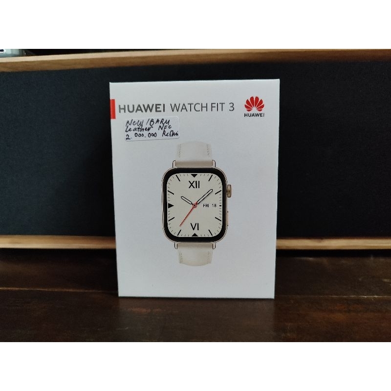 Huawei Watch Fit 3 Leather NFC Baru