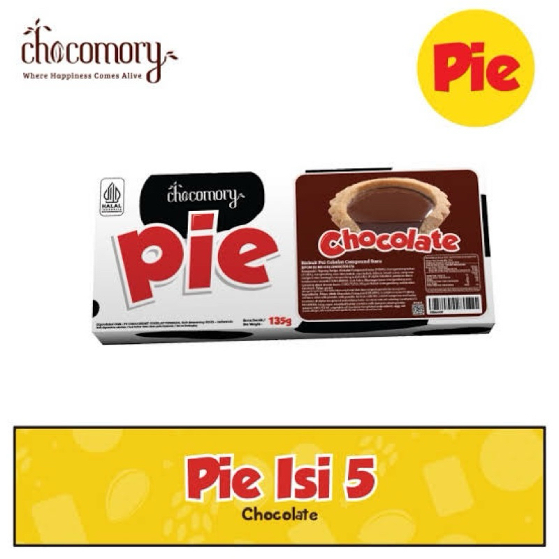 

PIE CHOCOMORY - isi 5pcs