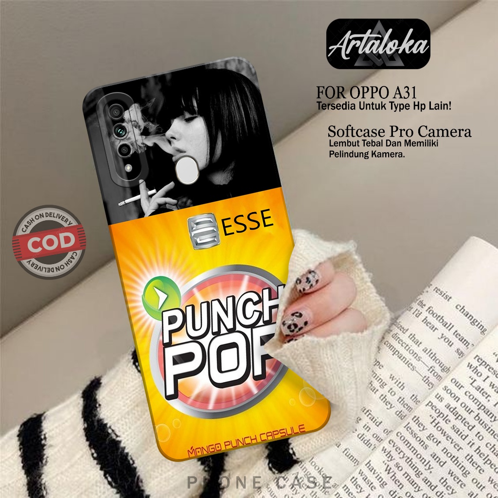 Case Hp Oppo A31 - Fashion Case RK - Softcase Oppo A31 - Casing Oppo A31 - Kesing Oppo A31 - Silikon
