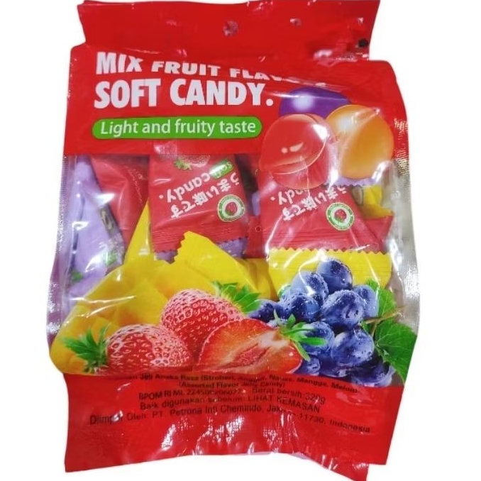 Chenliangji chen liang ji permen jelly buah aneka rasa mix fruit soft candy assorted permen imlek 32