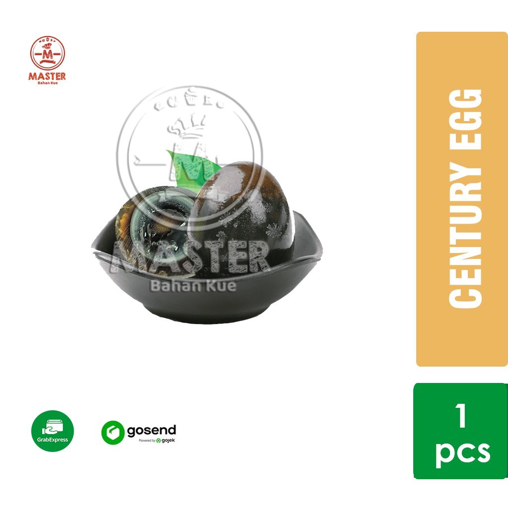 

Telur Pitan Century Egg Telur Bebek Bitan Preserved Duck Egg Phitan Bhitan 1 pcs [KHUSUS INSTANT]