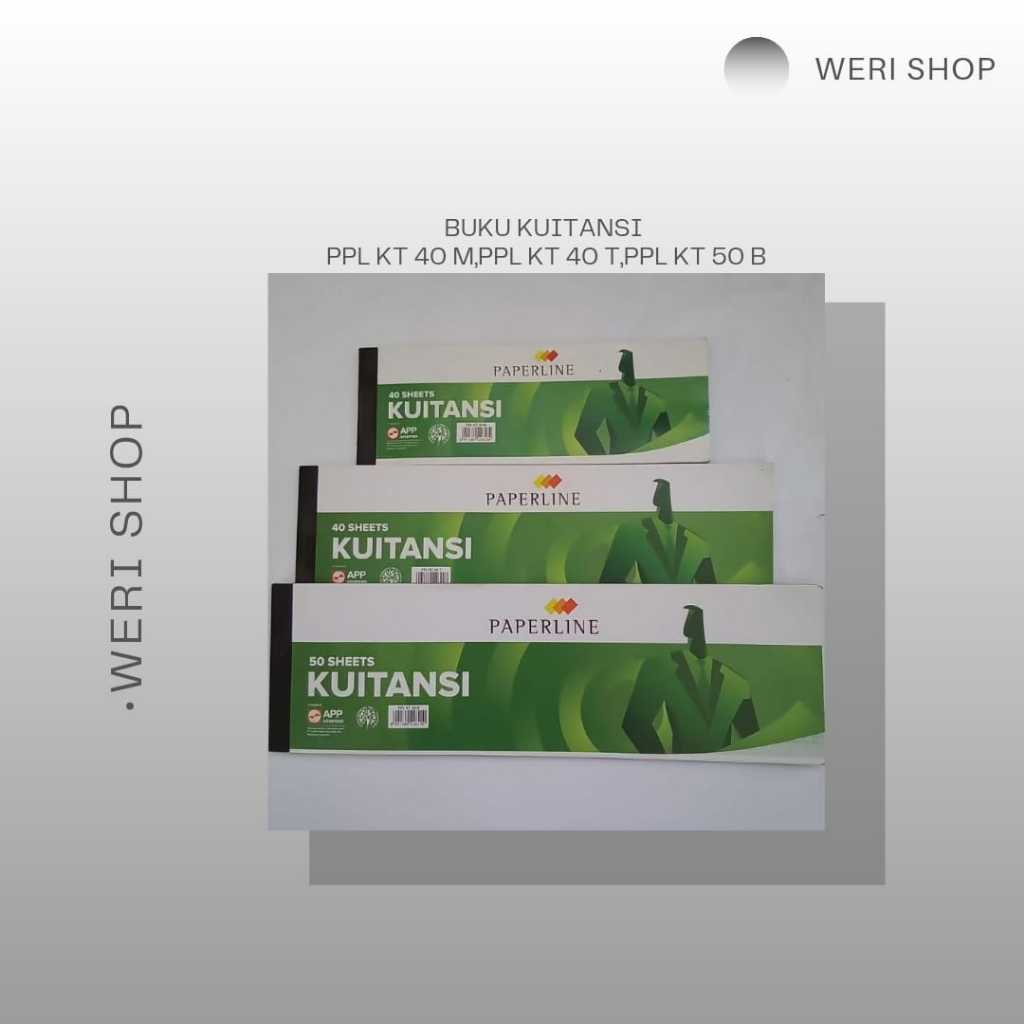 

BUKU KUITANSI PAPERLINE / BUKU PEMBAYARAN KUITANSI (PER PCS)