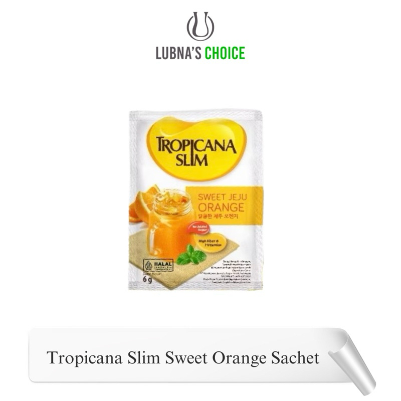 

1 Sachet - Tropicana Slim Sweet Jeju Orange