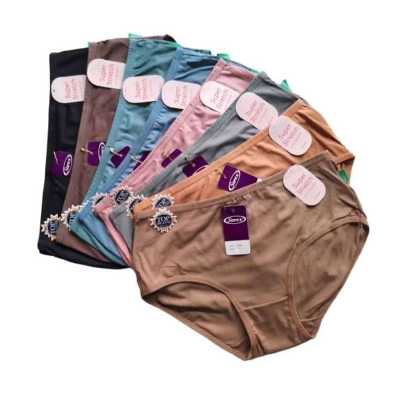 Celana Dalam Wanita Sorex Salur Timbul kecil 1258