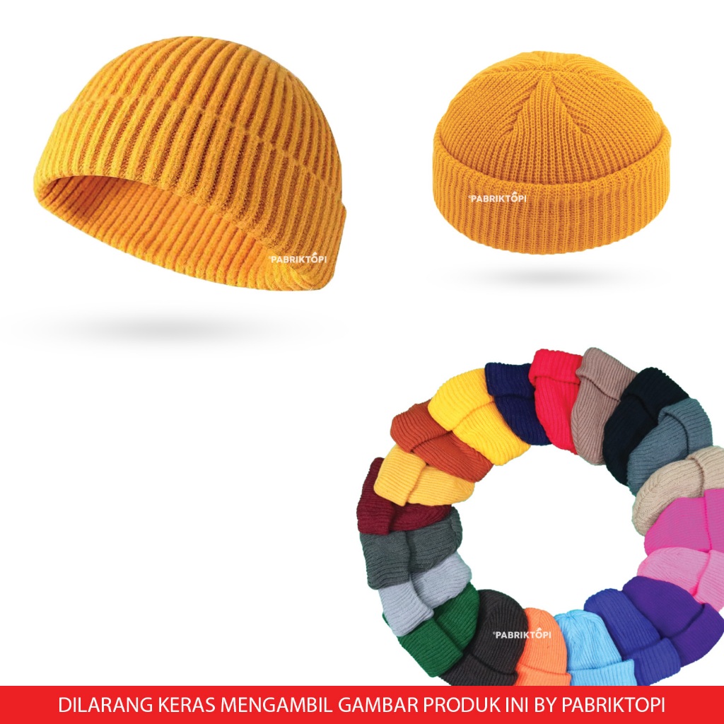TOPI KUPLUK TOPI BEANIE TOPI RAJUT TOPI DISTRO TOPI POLOS TOPI PRIA TOPI WANITA (BAHAN WOOL PREMIUM)