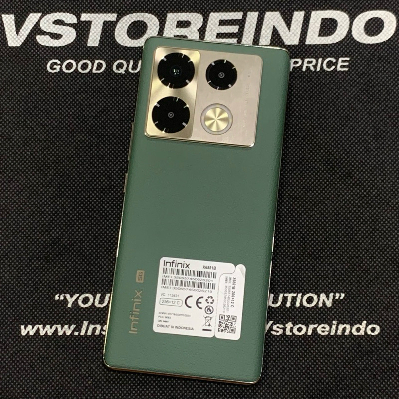 Infinix Note 40 Pro Plus 5G 12/256 GB Garansi Resmi Indonesia Second Bekas Original