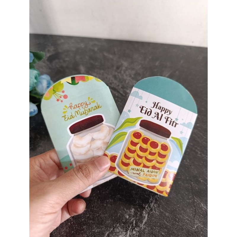 

ISI 50 PCS | AMPLOP LEBARAN KECIL | AMPLOP ANGPAO IDUL FITRI | ANGPAO UNIK KUE | AMPLOP UANG DILIPAT
