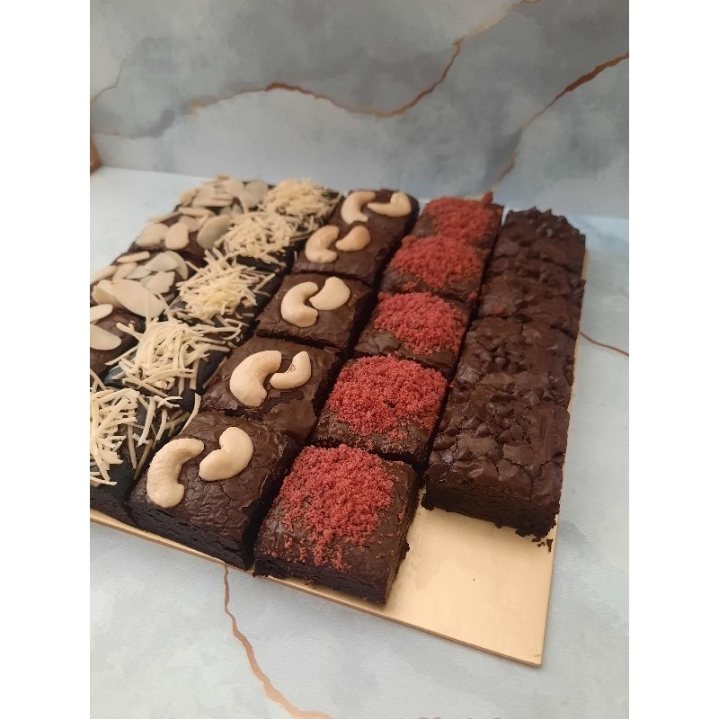 

Brownies Brownis Fudgy Large 20x20cm