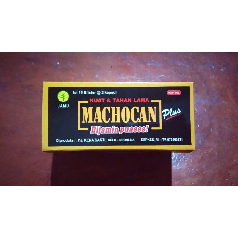 

Machoccan Isi Blister + Kapsul