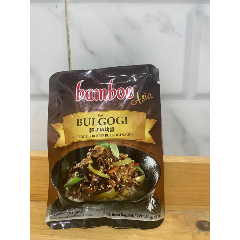 

Saos Bumbu Bulgogi Bamboe