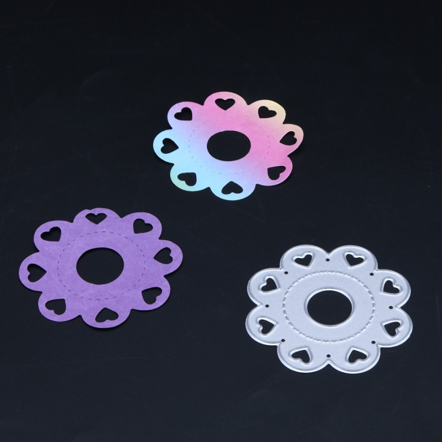 

Cutting Dies - Slide Heart Pattern