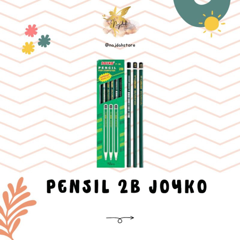 

pensil Joyko P-88 / 2B/ 1 Box 12 pcs