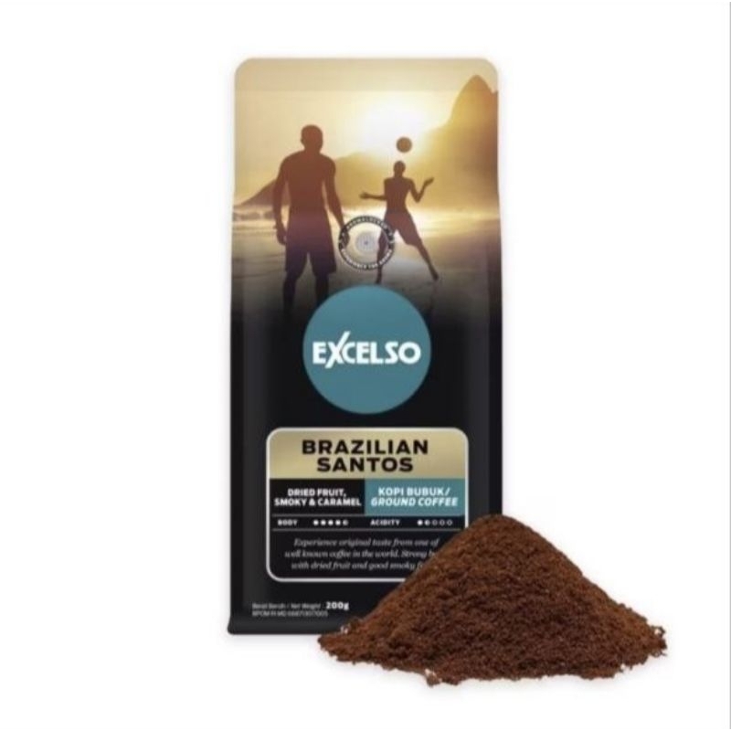 

Excelso Brazillian Santos Kopi Bubuk 200gr
