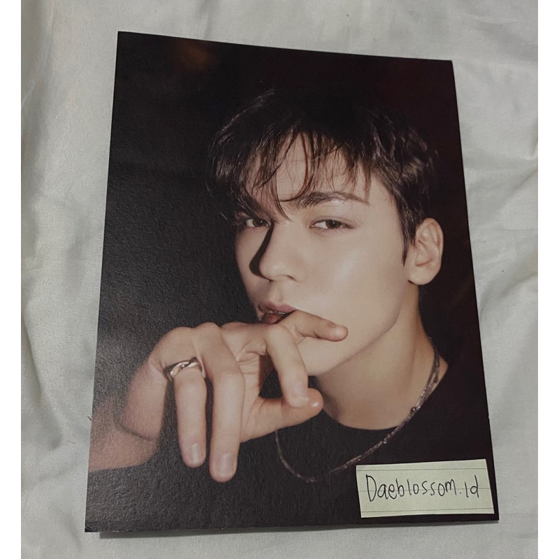 clearance sale mini poster vernon seventeen | photocard mingyu | wonwoo