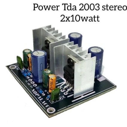 Power amplifier TDA 2003 stereo 2x10watt tda2003 ampli tda 2003 stereo