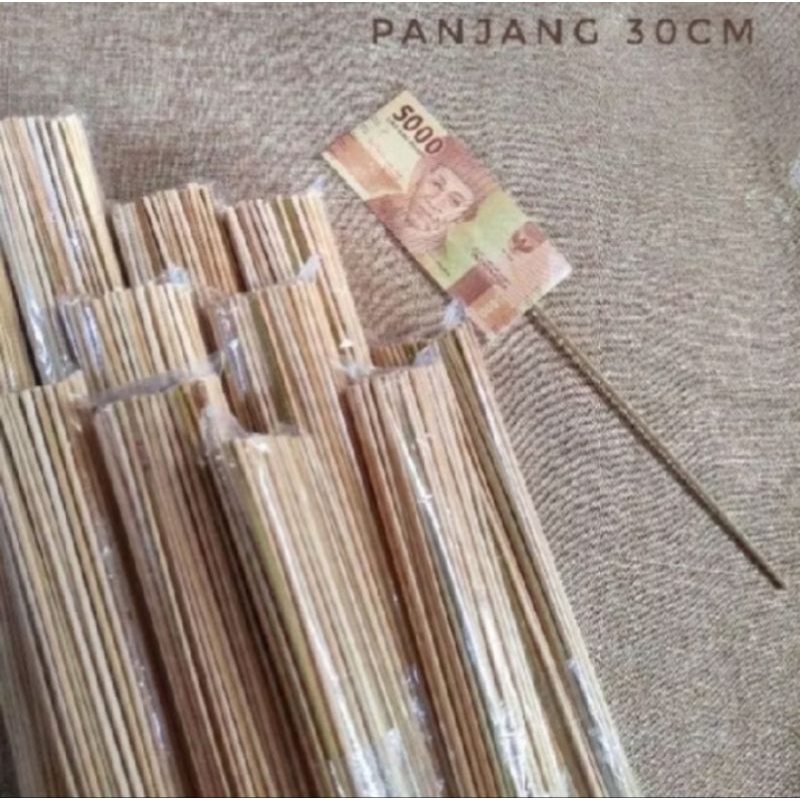 

TUSUK SATE TUSUK BUKET 30CM TUSUK SOSIS TUSUK RUNCING TAJAM