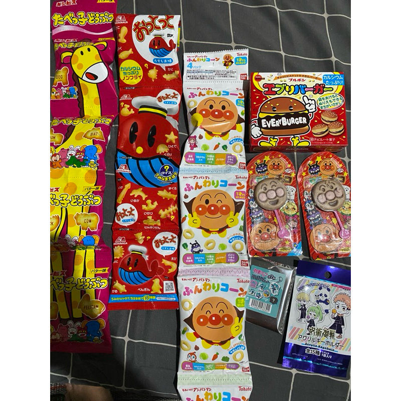 

Snack Murah Enak Rentengan Jepang Rencengan Anpanman