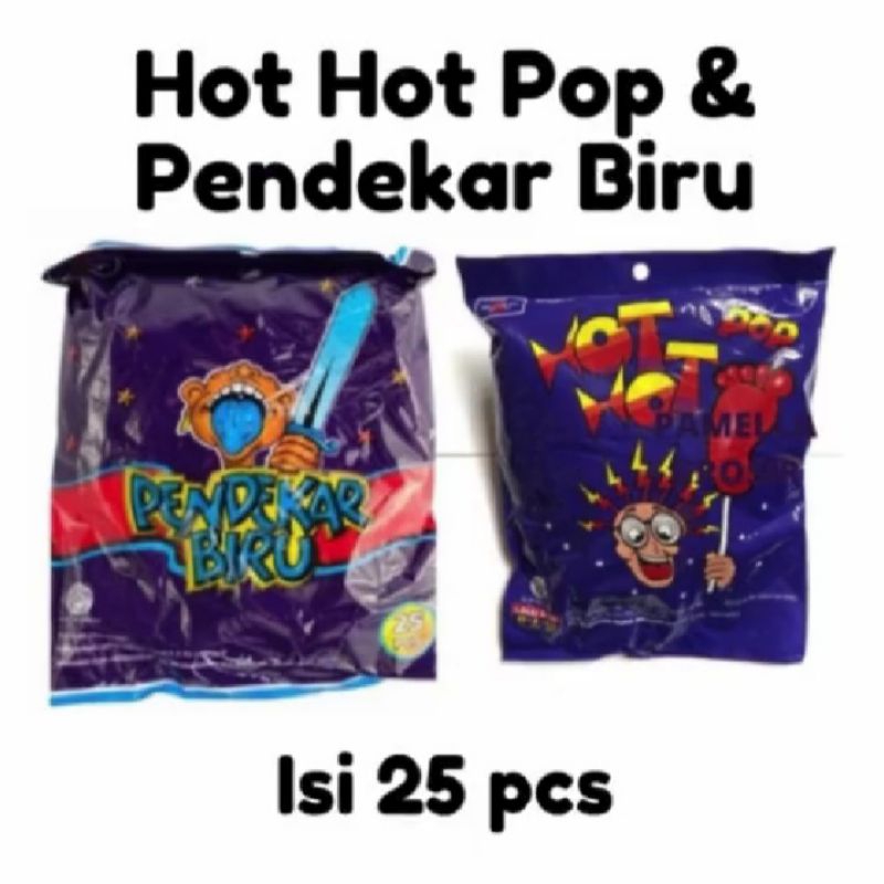 

PERMEN HOT HOT KAKI POP DAN PENDEKAR BIRU