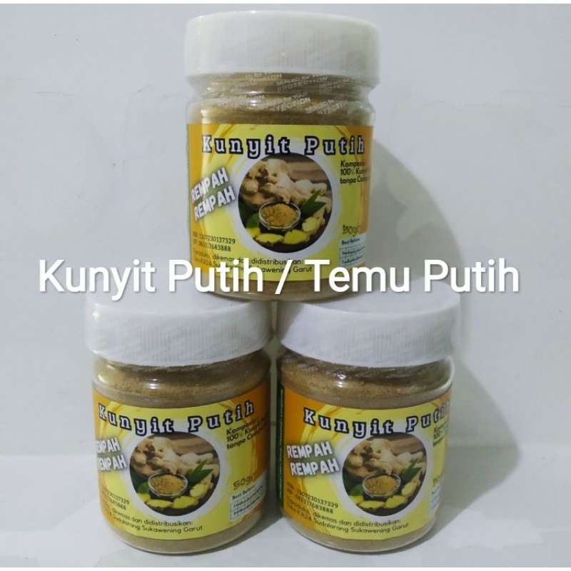 

Kunyit Putih Bubuk tanpa campuran