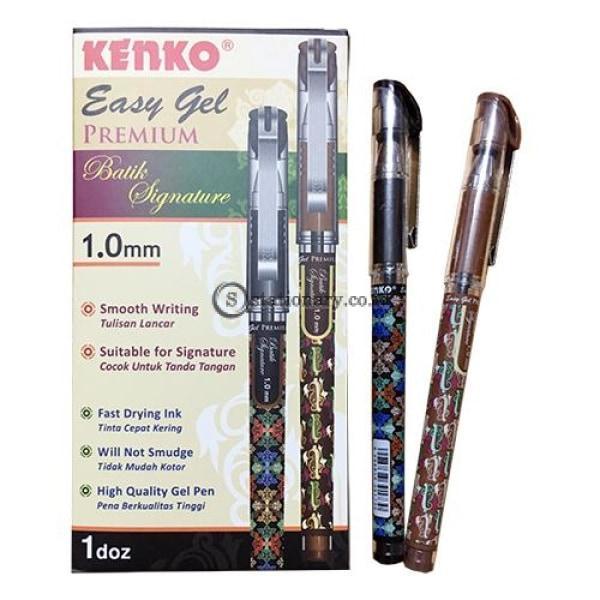 

Pulpen / Pena KENKO Gel Pen Easy Gel Premium 1.0 Mm 1.0mm Batik Random Color - 1 PCS