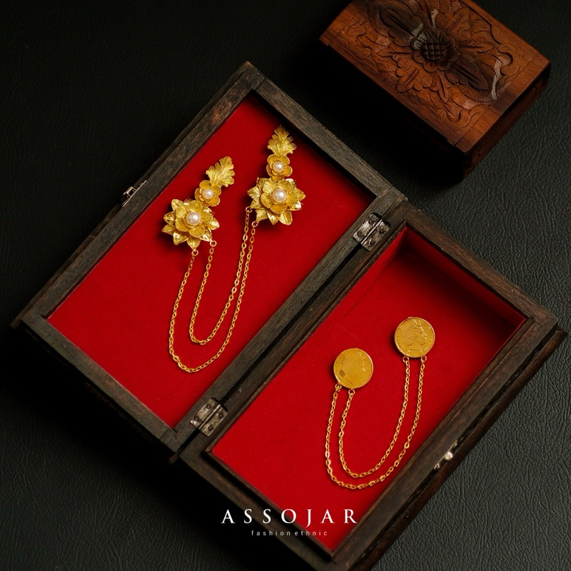 Assojar - Bros peniti klasik / Bros kebaya