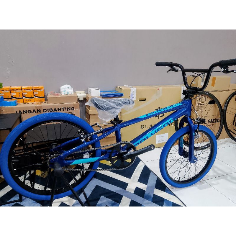 SEPEDA BALAP BMX 20" ROGUE MODIF BAN SWALLOW BIRU 20X1,50 LIMITED STOCK