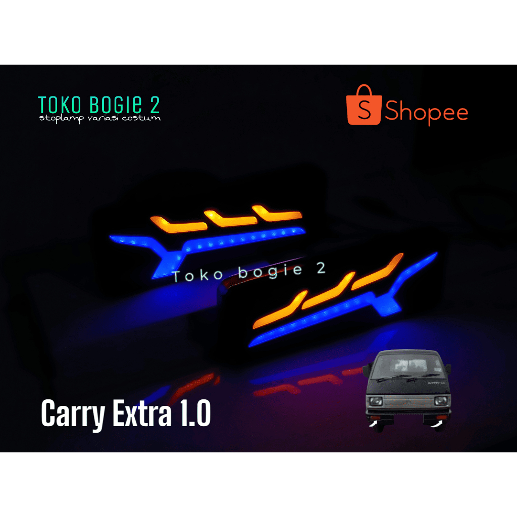 SEIN BEMPER DEPAN CARRY EXTRA 1.0 FULL AKRILIK CUTTING LASER