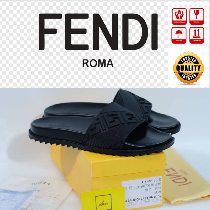 Sandal Fendi Trail All Black
