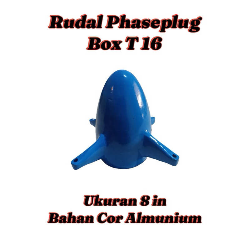 RUDAL (PHASEPLUG) BOX T16 UNTUK SPEAKER 8 IN (WarnaBiru)