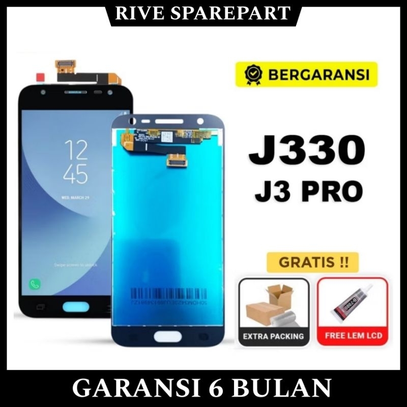 LCD SAMSUNG GALAXY J3 PRO / J330 / J3 PRO 2017 FULLSET TOUCHSCREEN