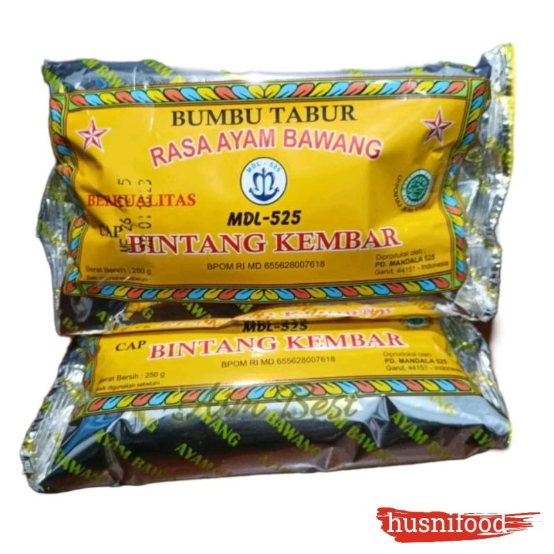 

Bumbu Tabur Bintang Kembar 250 gr