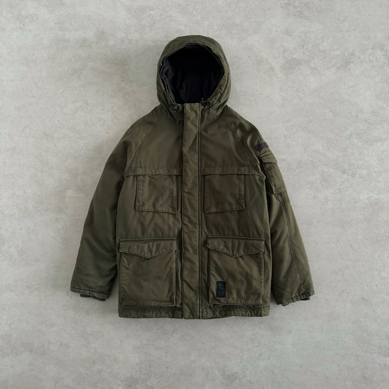 Canvas Down Parka Jacket Adidas