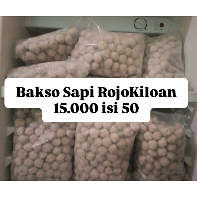 

Bakso Sapi Enak Isi 50