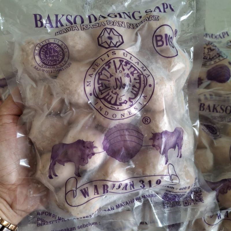 

Bakso warisan isi 50